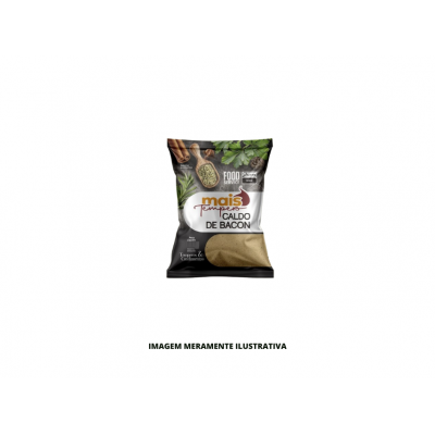 TEMPERO - REAL SABOR - 40g - CALDO DE BACON - CX50